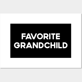 Favorite Grandchild Posters and Art